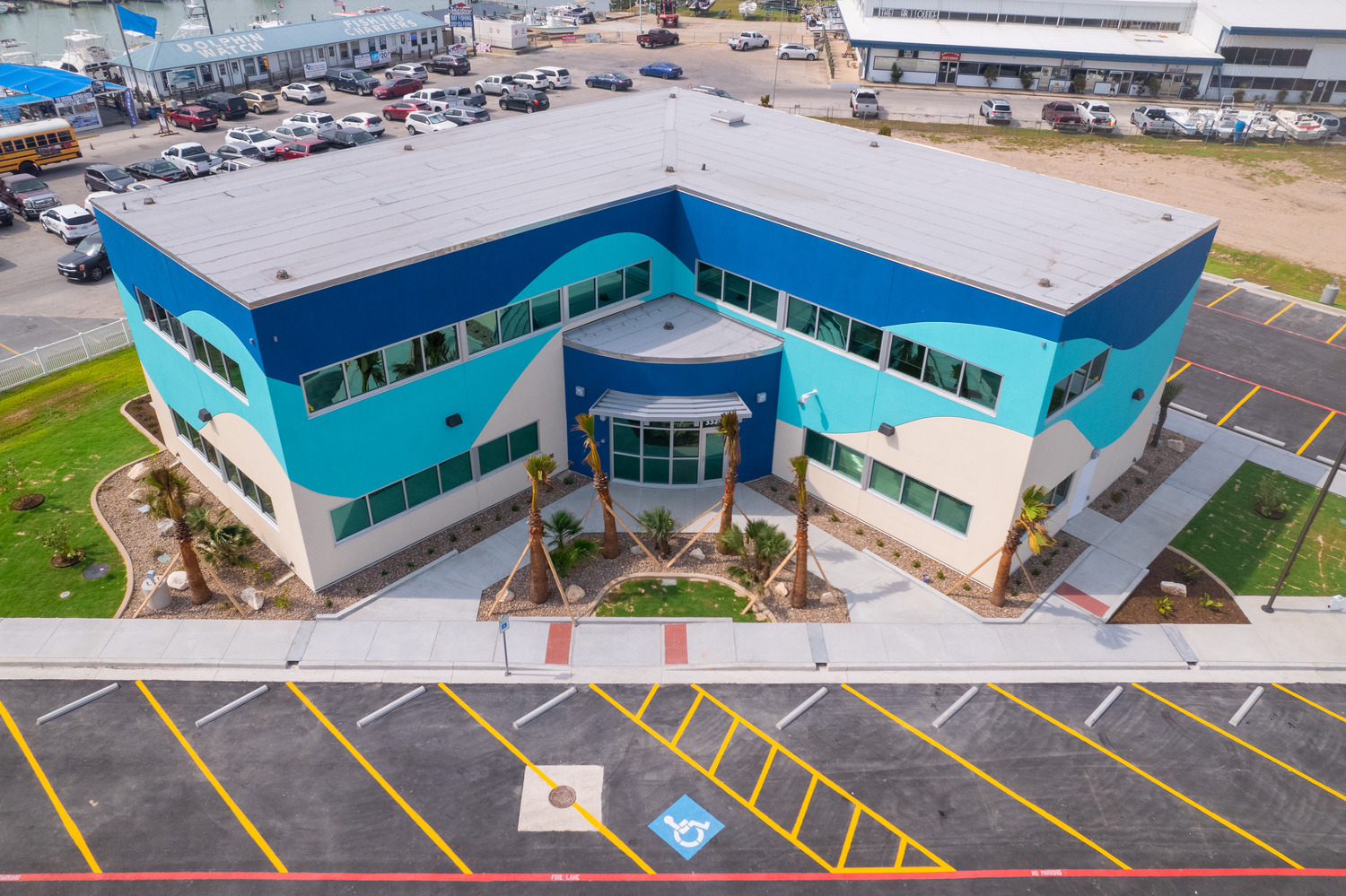 Isla Blanca Park Administration Building